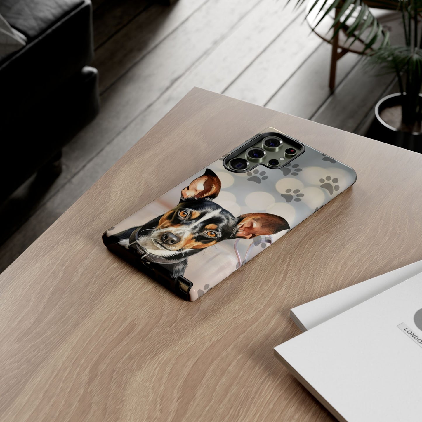 Rat Terrier by Tough Cases a (Apple iPhone, Samsung Galaxy, and Google Pixel)