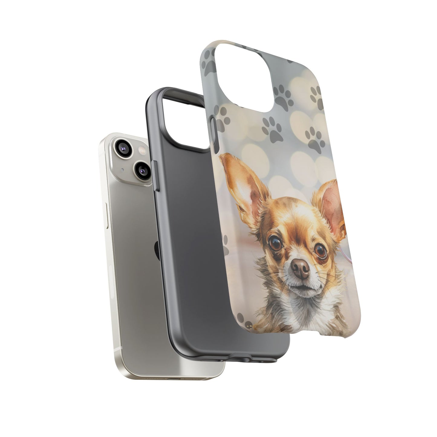 Chihuahua phone case by Tough Cases (Apple iPhone, Samsung Galaxy, and Google Pixel)