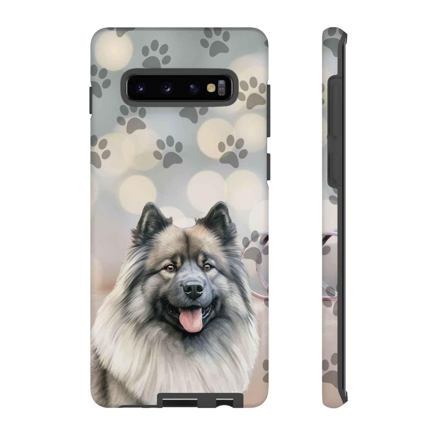 Keeshond Phone Case by Tough Cases ( Apple iPhone, Samsung Galaxy, and Google Pixel)