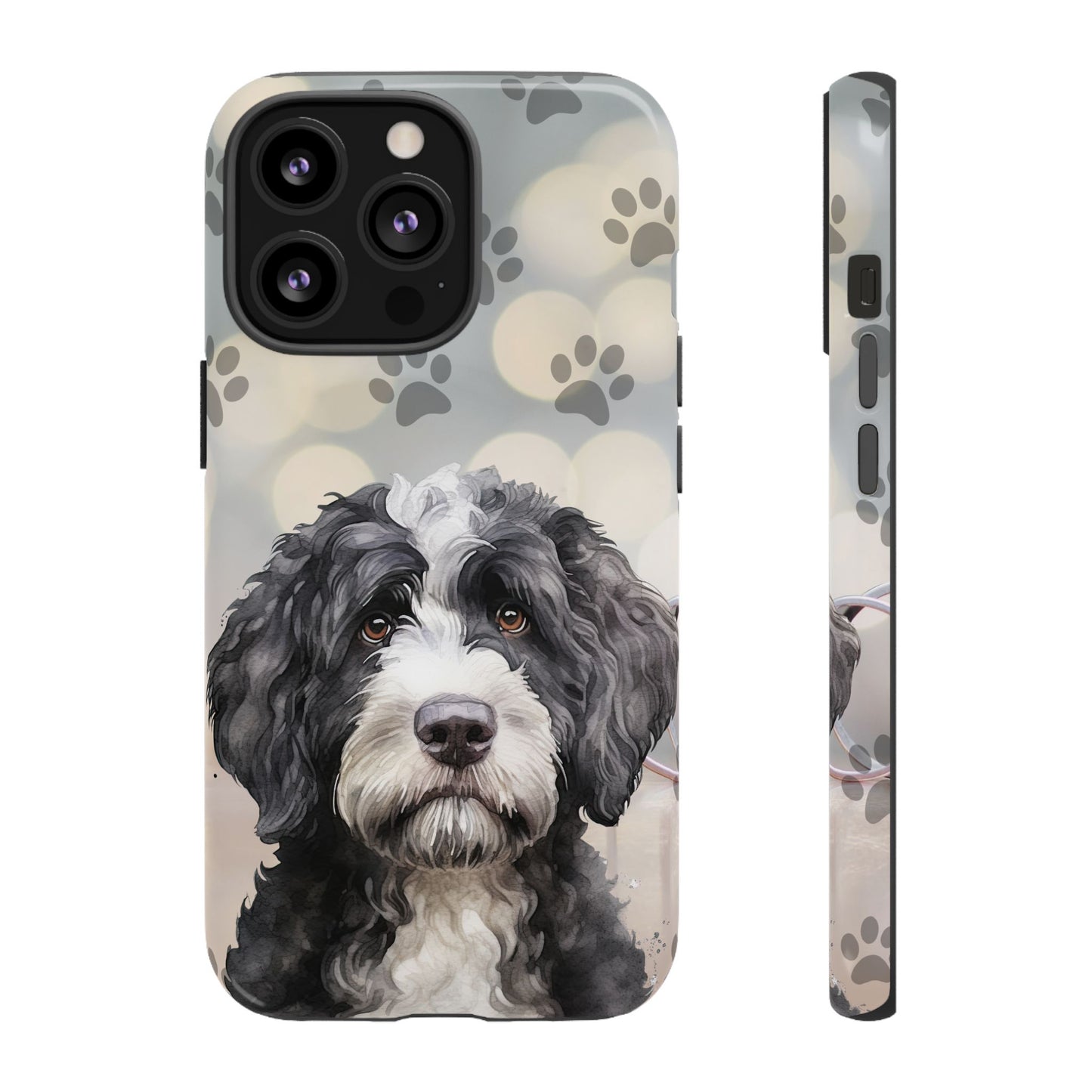 Portuguese Water Dog by Tough Cases (Apple iPhone, Samsung Galaxy, and Google Pixel)