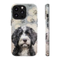 Portuguese Water Dog by Tough Cases (Apple iPhone, Samsung Galaxy, and Google Pixel)