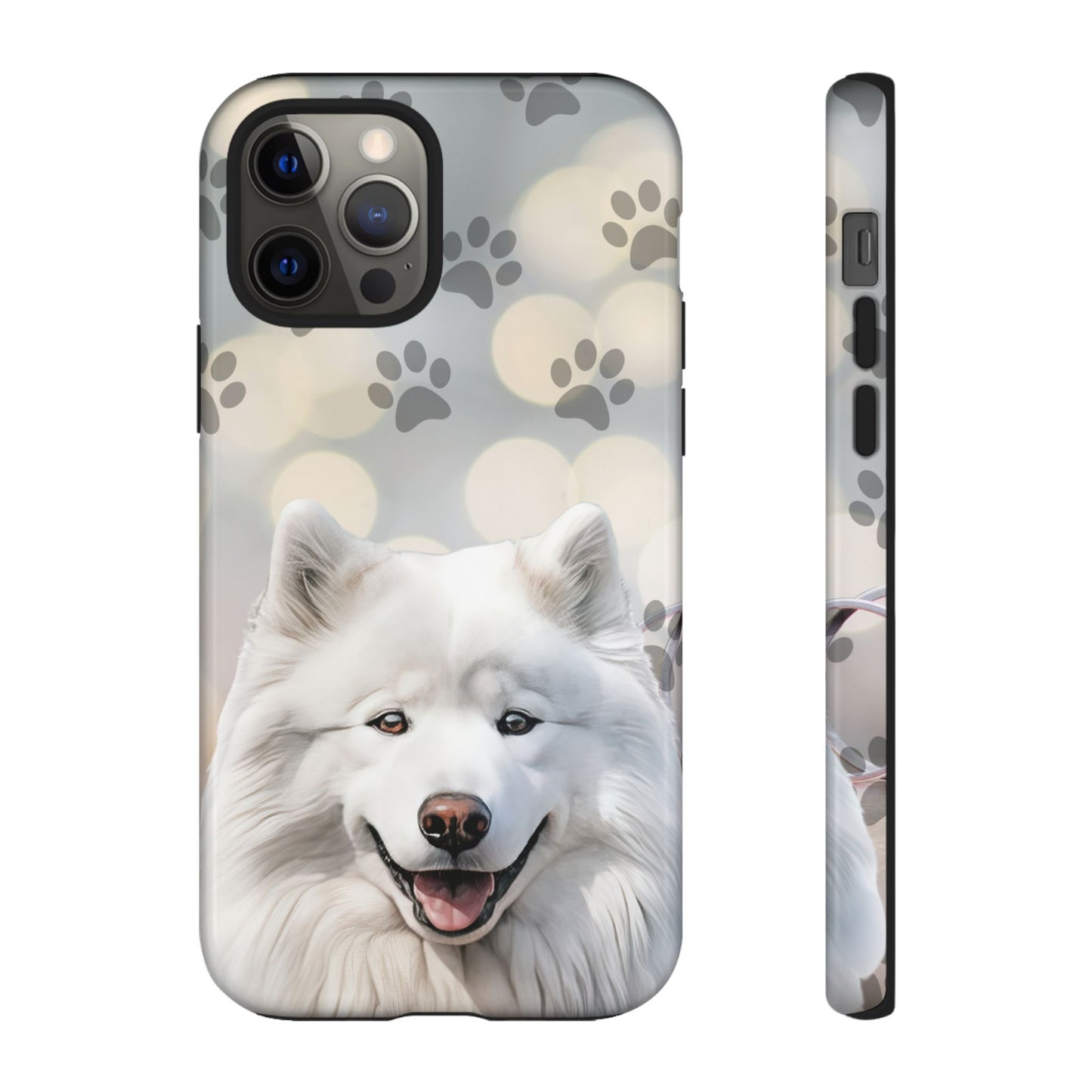 Samoyed Phone Case by Tough Cases (Apple iPhone, Samsung Galaxy, and Google Pixel)
