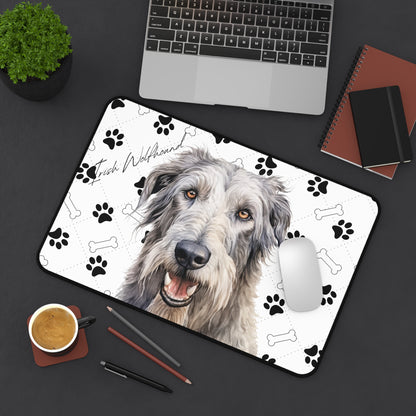 Irish Wolfhound Desk Mat