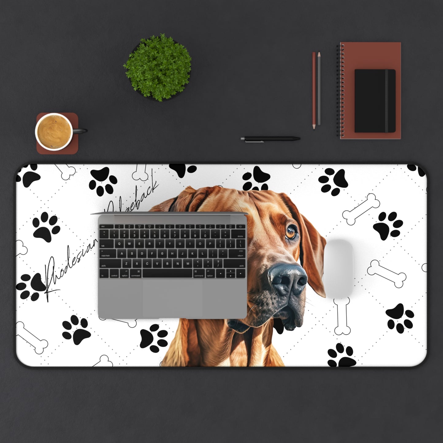 Rhodesian Ridgeback Desk Mat