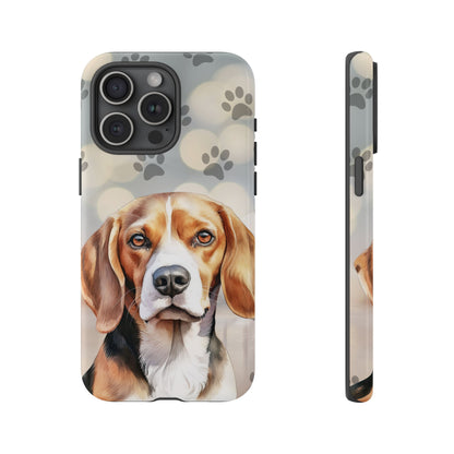 Beagle Phone Case by Tough Cases (Apple iPhone, Samsung Galaxy, and Google Pixel) Beagle