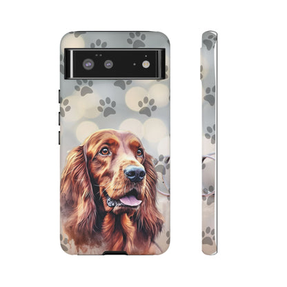 Irish Setter Phone Case by Tough Cases (Apple iPhone, Samsung Galaxy, and Google Pixel)