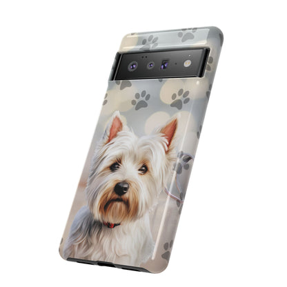West Highland White Terrier by Tough Cases (Apple iPhone, Samsung Galaxy, and Google Pixel)