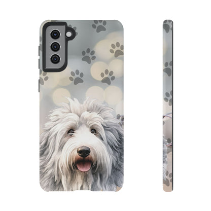 Old English Sheepdog by Tough Cases (Apple iPhone, Samsung Galaxy, and Google Pixel devices)