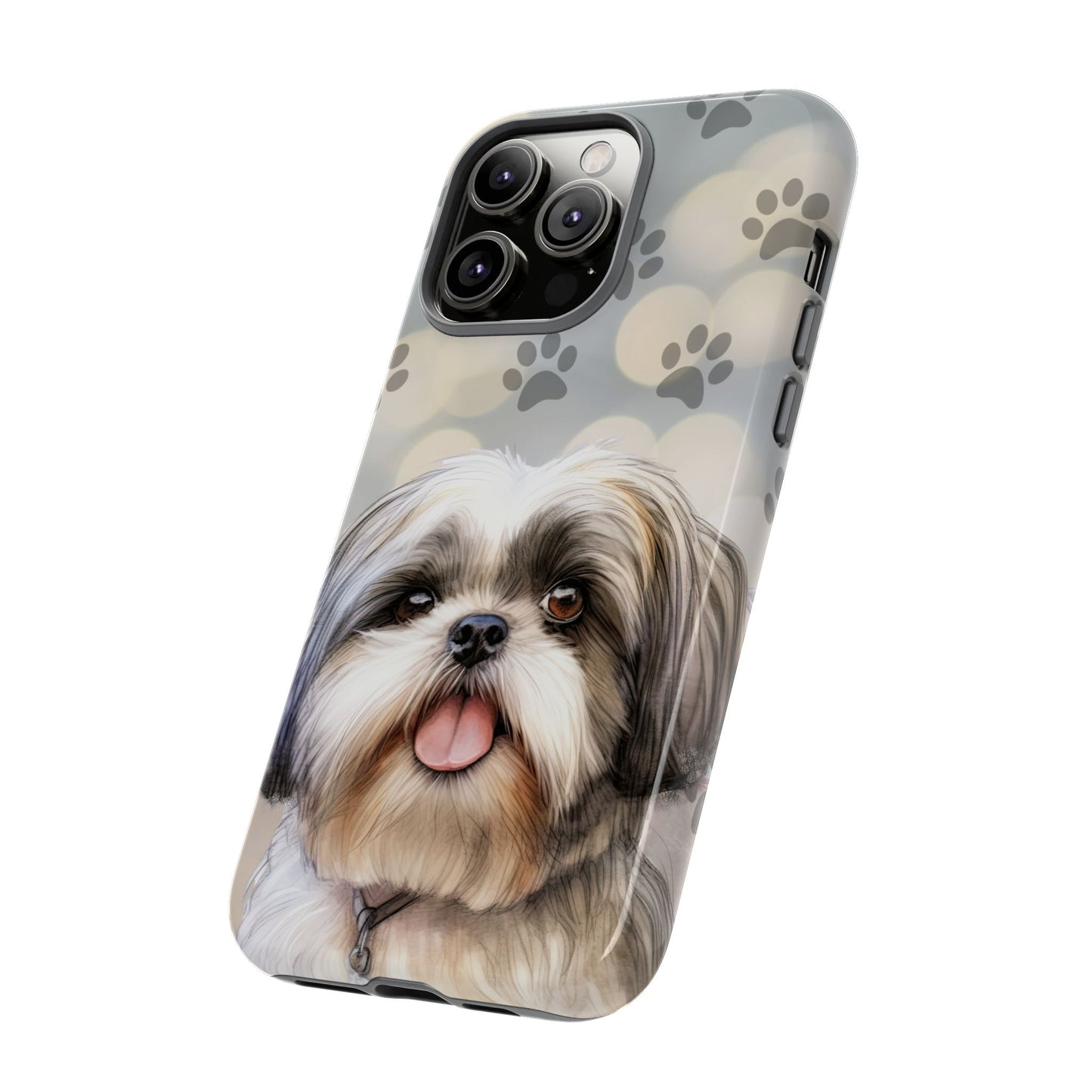 Shih Tzu iPhone 15 Case by Tough Cases (iPhone 15, Pro, Plus and Pro Max)