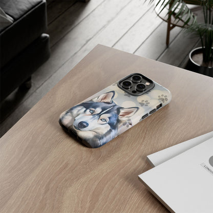 Siberian Husky Phone Cases by Tough Cases (Apple iPhone, Samsung Galaxy, and Google Pixel)