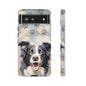 Border Collie Phone Case by Tough Cases (Apple iPhone, Samsung Galaxy, and Google Pixel)
