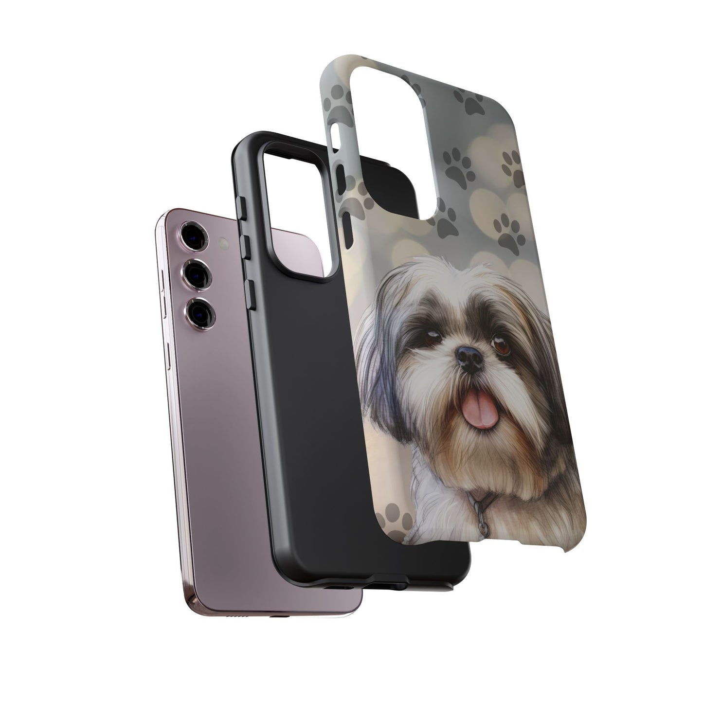 Shih Tzu iPhone 15 Case by Tough Cases (iPhone 15, Pro, Plus and Pro Max)