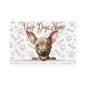 Hairless Terrier Personalized Pet Food Mat, Dog Feeding Mat, Custom Dog Bowl Mat, Pet Lover Gift, Cute Pet Decor, Home Essentials, Dog Paw Print Design