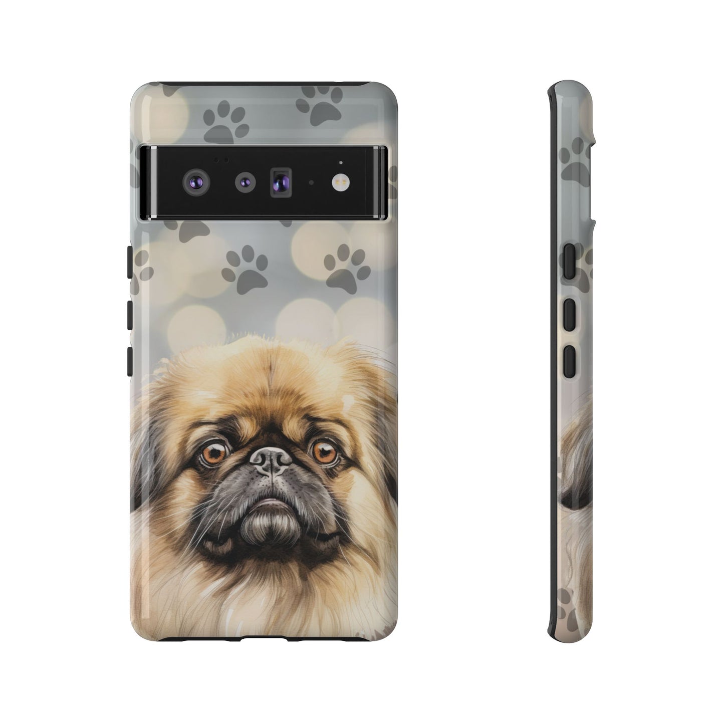 Pekingese by Tough Cases (Apple iPhone, Samsung Galaxy, and Google Pixel devices)