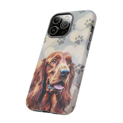 Irish Setter Phone Case by Tough Cases (Apple iPhone, Samsung Galaxy, and Google Pixel)