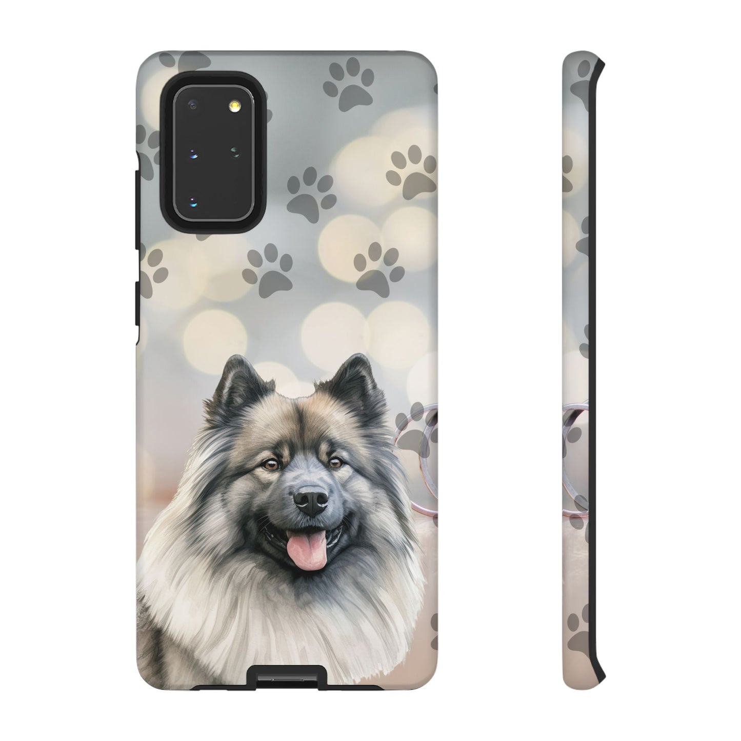 Keeshond Phone Case by Tough Cases ( Apple iPhone, Samsung Galaxy, and Google Pixel)