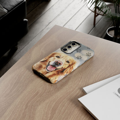 Golden Retriever Phone Case by Tough Cases (Apple iPhone, Samsung Galaxy, and Google Pixel)