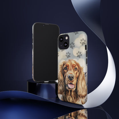 Cocker Spaniel Phone Case by Tough Cases (Apple iPhone, Samsung Galaxy, and Google Pixel)
