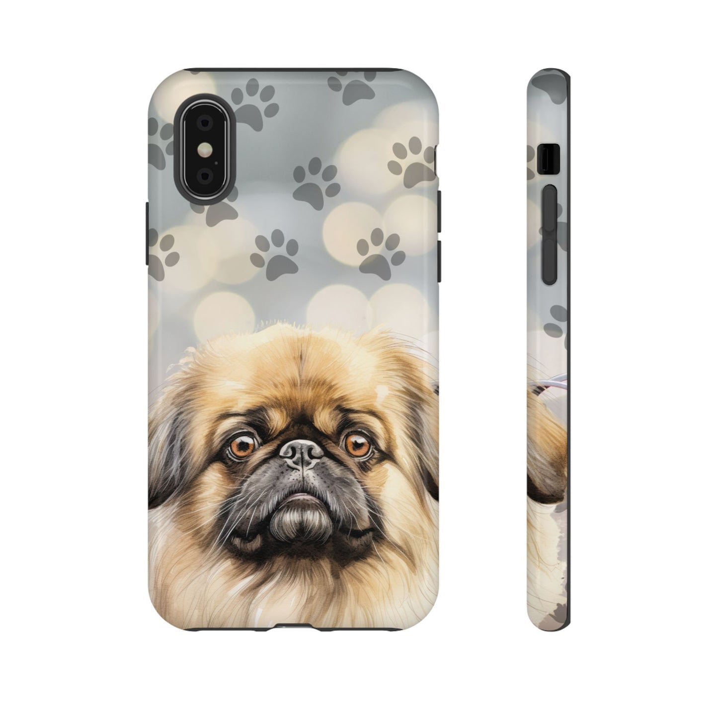 Pekingese by Tough Cases (Apple iPhone, Samsung Galaxy, and Google Pixel devices)