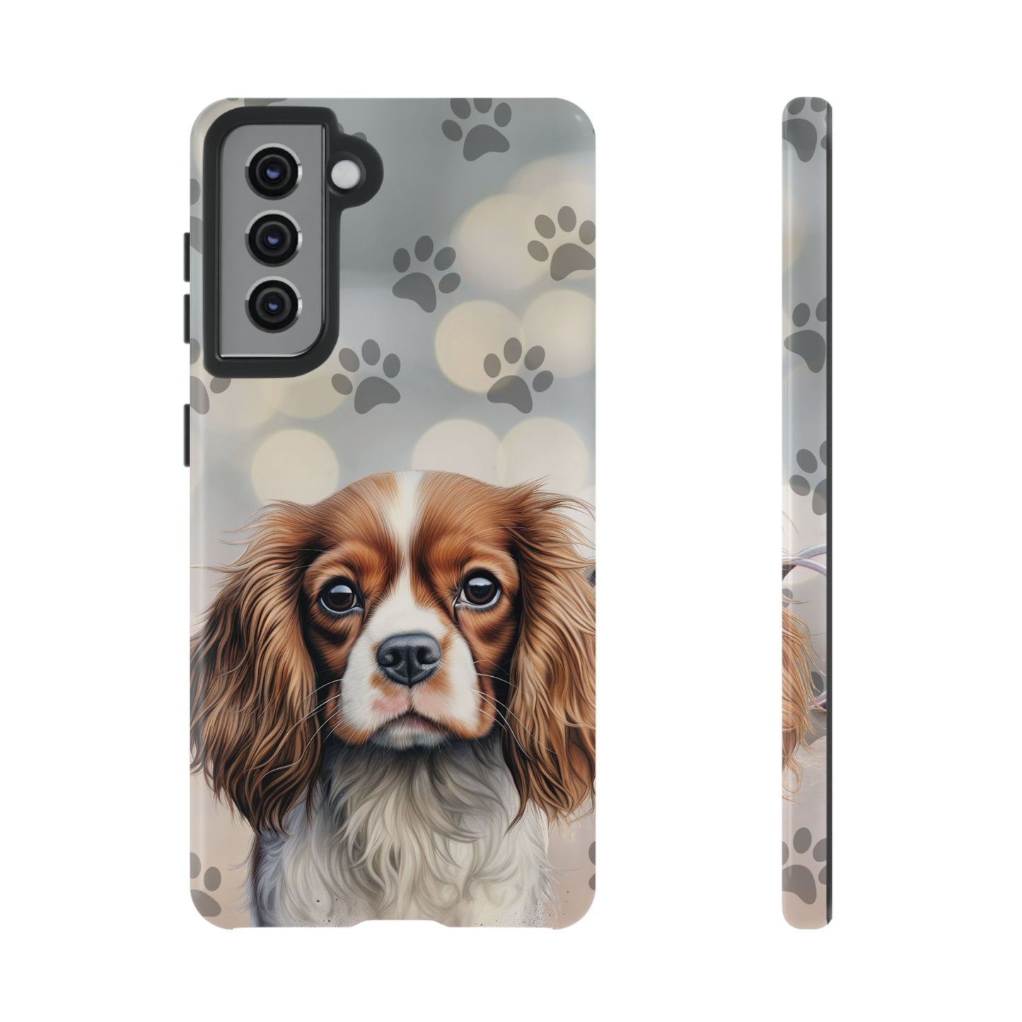 Cavalier King Charles Spaniel phone case by Tough Cases (Apple iPhone, Samsung Galaxy, and Google Pixel)