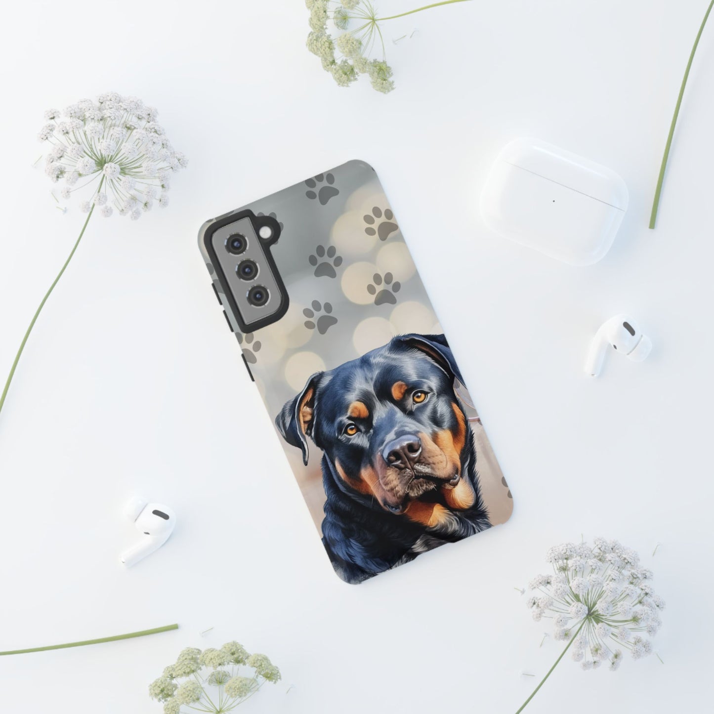 Rottweiler by Tough Cases (Apple iPhone, Samsung Galaxy, and Google Pixel)