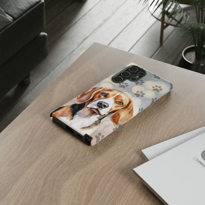 Beagle Phone Case by Tough Cases (Apple iPhone, Samsung Galaxy, and Google Pixel) Beagle