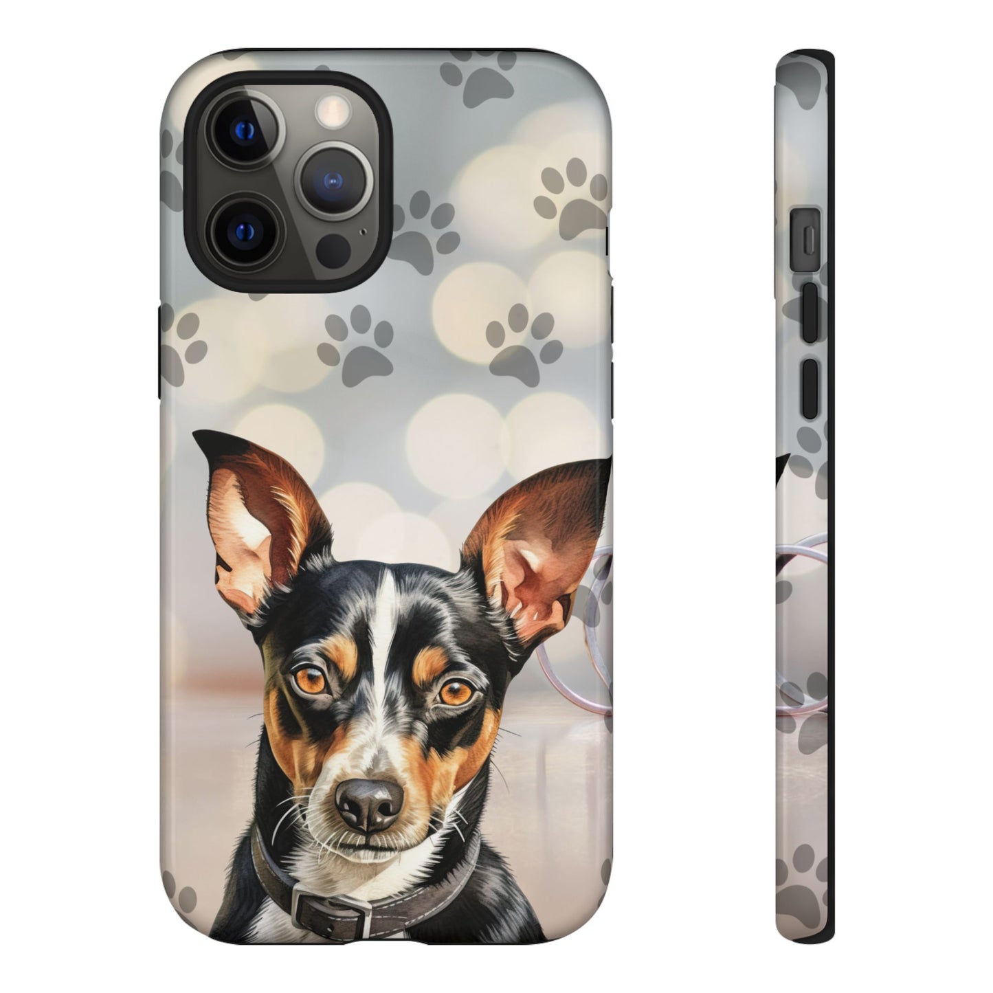 Rat Terrier by Tough Cases a (Apple iPhone, Samsung Galaxy, and Google Pixel)