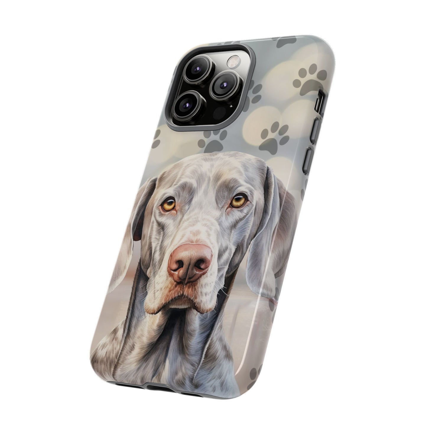 Weimaraner Phone Case by Tough Cases (Apple iPhone, Samsung Galaxy, and Google Pixel)