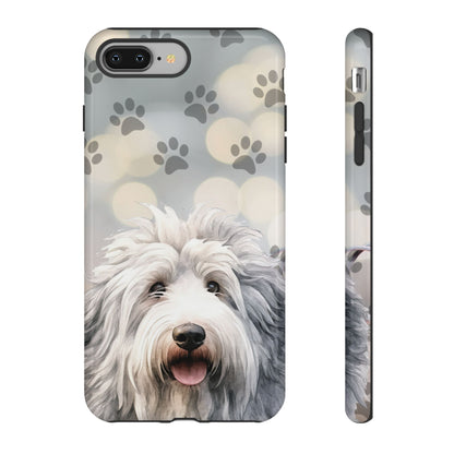 Old English Sheepdog by Tough Cases (Apple iPhone, Samsung Galaxy, and Google Pixel devices)