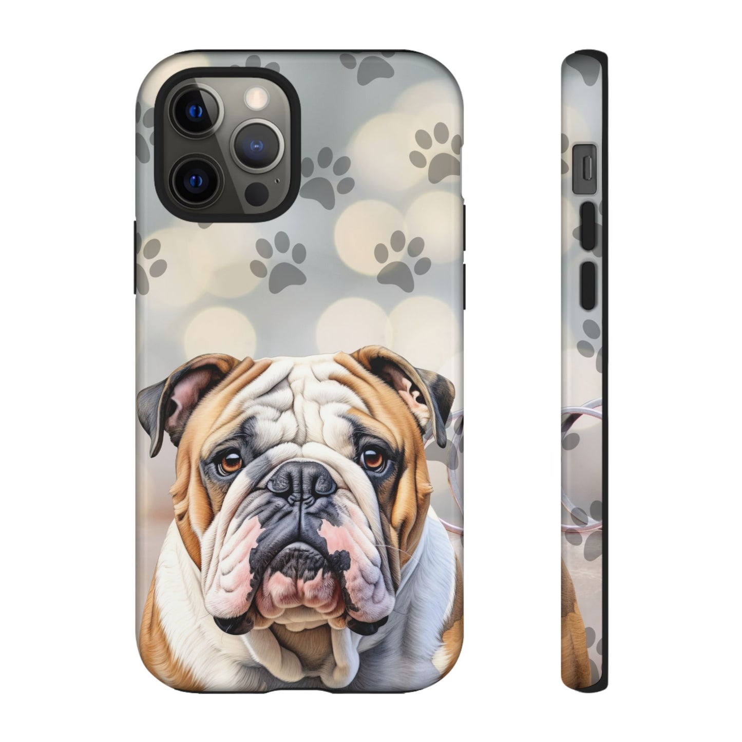 Bull Dog Phone Case by Tough Cases (Apple iPhone, Samsung Galaxy, and Google Pixel)