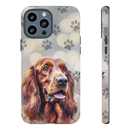 Irish Setter Phone Case by Tough Cases (Apple iPhone, Samsung Galaxy, and Google Pixel)