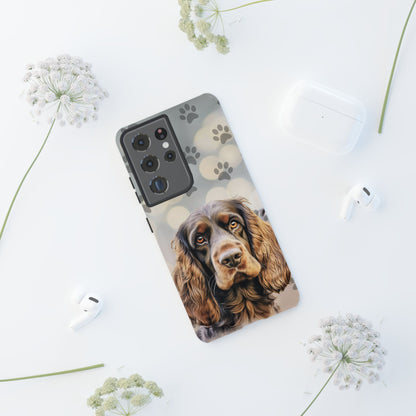 English Cocker Spaniel Phone Case by Tough Cases (Apple iPhone, Samsung Galaxy, and Google Pixel)