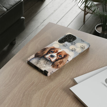 Cavalier King Charles Spaniel phone case by Tough Cases (Apple iPhone, Samsung Galaxy, and Google Pixel)