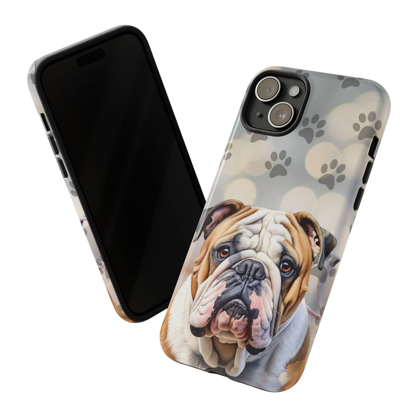 Bull Dog Phone Case by Tough Cases (Apple iPhone, Samsung Galaxy, and Google Pixel)