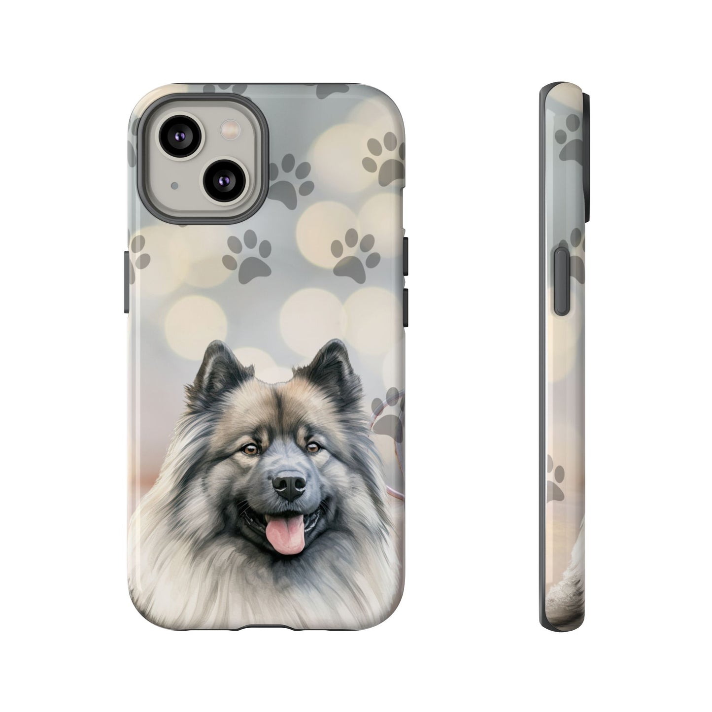 Keeshond Phone Case by Tough Cases ( Apple iPhone, Samsung Galaxy, and Google Pixel)