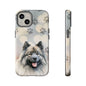 Keeshond Phone Case by Tough Cases ( Apple iPhone, Samsung Galaxy, and Google Pixel)