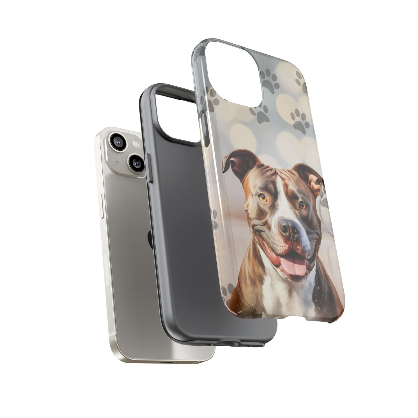 Phone Case by Tough Cases (Apple iphone, Samsung Galaxy, Google Pixel) Staffordshire Terrier