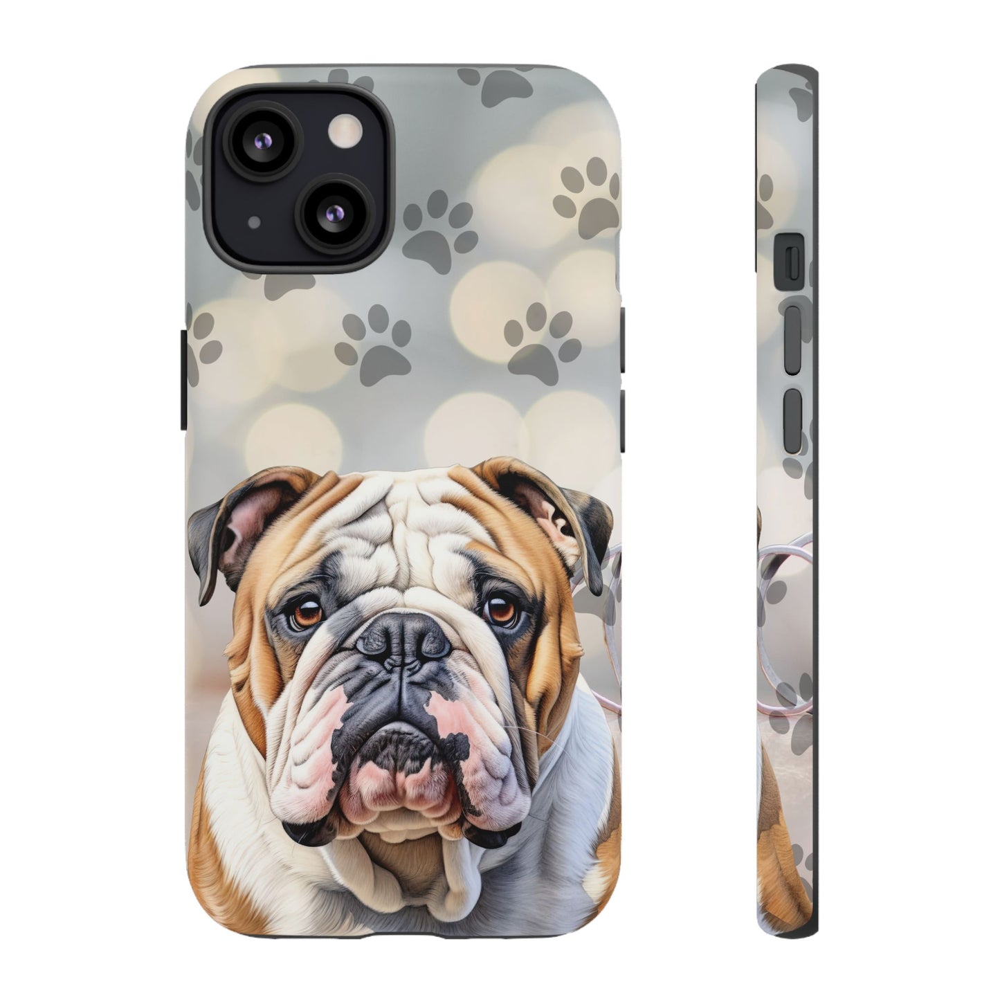 Bull Dog Phone Case by Tough Cases (Apple iPhone, Samsung Galaxy, and Google Pixel)