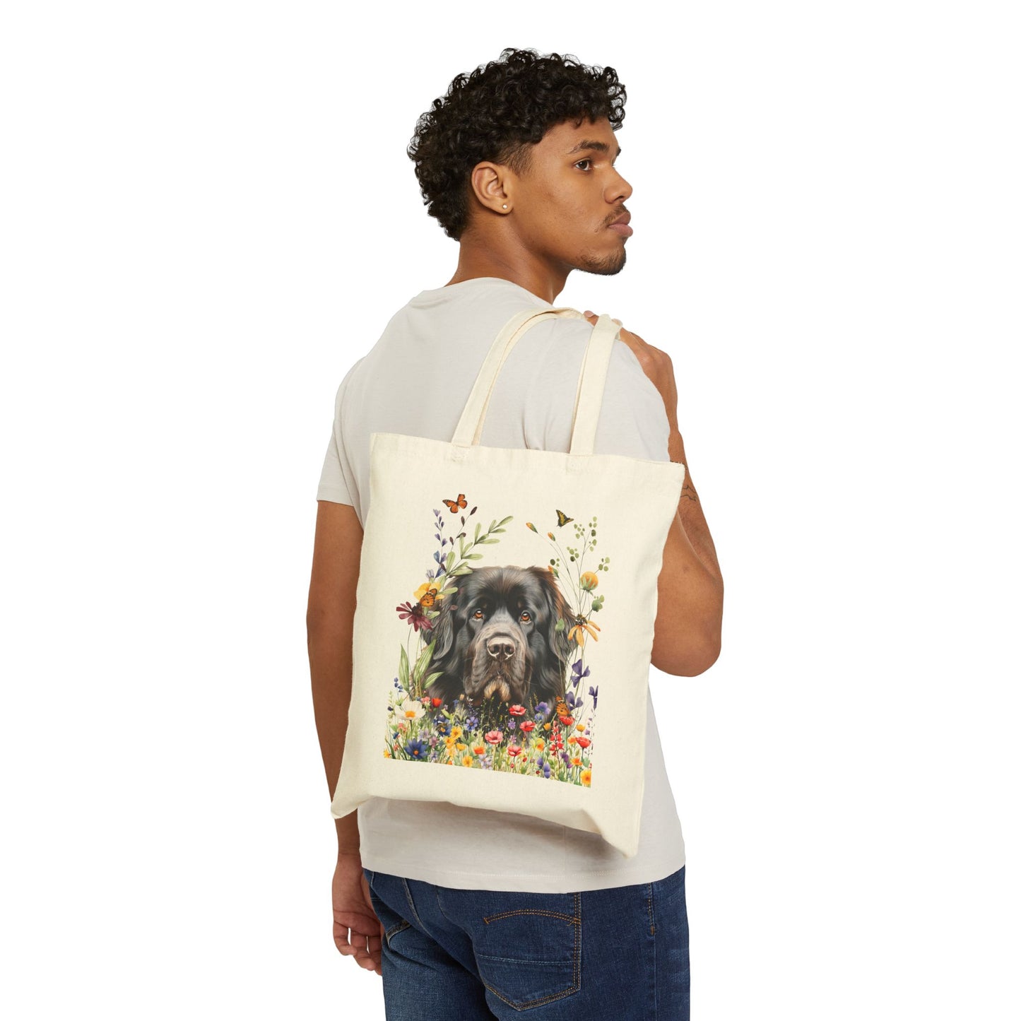 Newfoundland Canvas Tote Bag