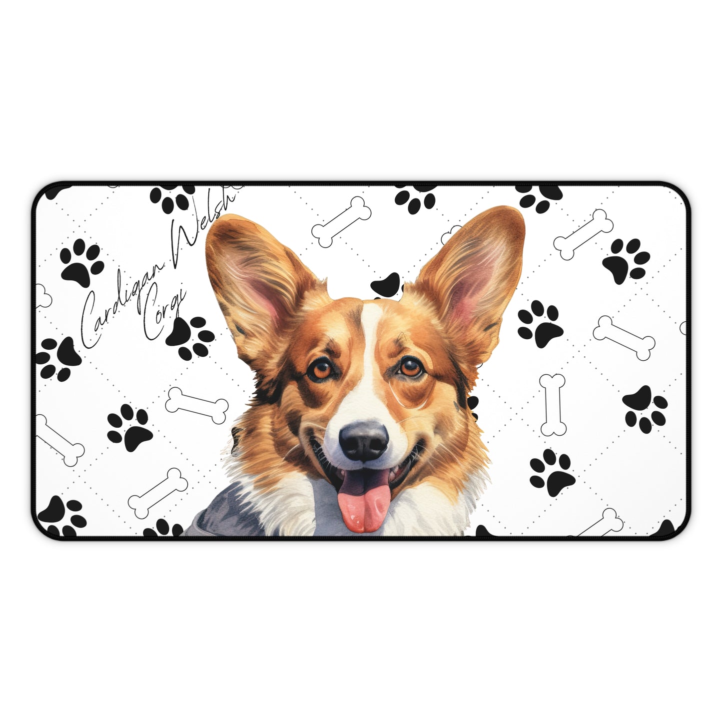 Cardigan Welsh Corgi Desk Mat
