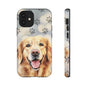 Golden Retriever Phone Case by Tough Cases (Apple iPhone, Samsung Galaxy, and Google Pixel)