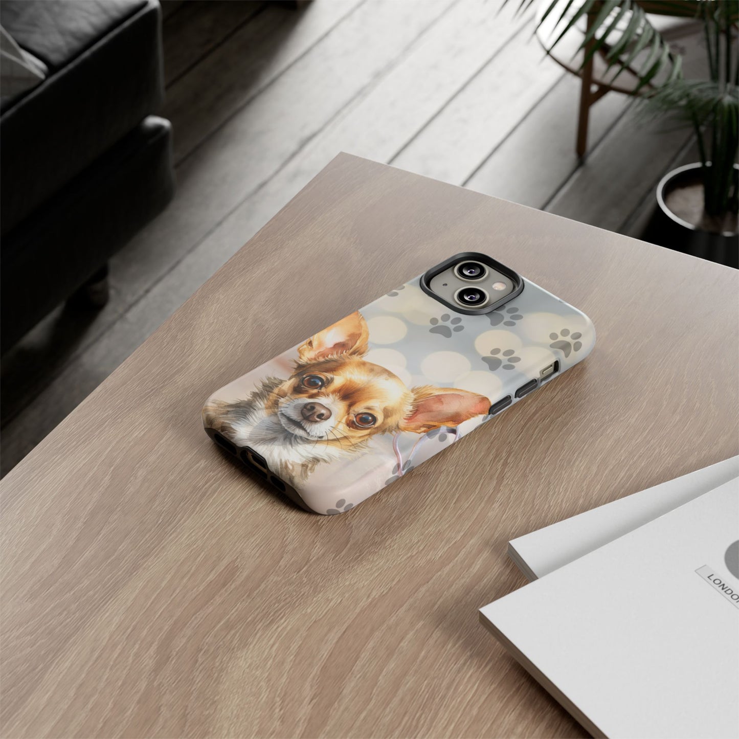 Chihuahua phone case by Tough Cases (Apple iPhone, Samsung Galaxy, and Google Pixel)