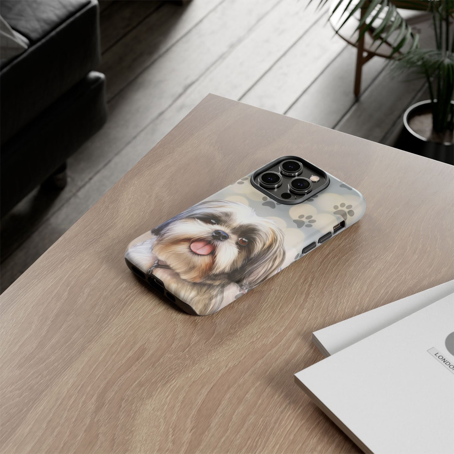 Shih Tzu iPhone 15 Case by Tough Cases (iPhone 15, Pro, Plus and Pro Max)