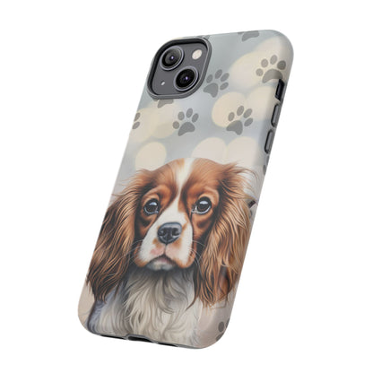 Cavalier King Charles Spaniel phone case by Tough Cases (Apple iPhone, Samsung Galaxy, and Google Pixel)