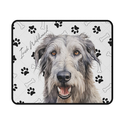 Irish Wolfhound Non-Slip Gaming Mouse Pad