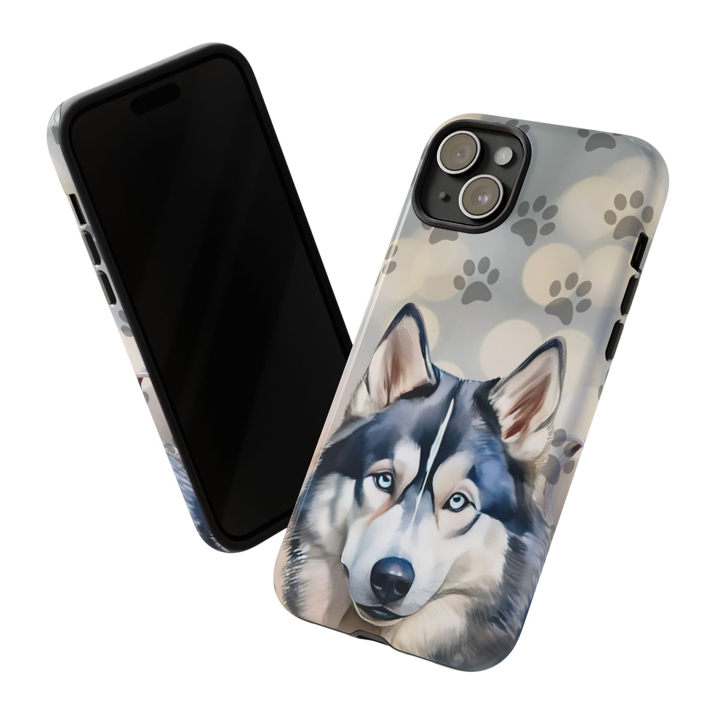 Siberian Husky Phone Cases by Tough Cases (Apple iPhone, Samsung Galaxy, and Google Pixel)