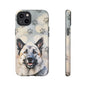 Norwegian Elkhound by Tough Cases (Apple iPhone, Samsung Galaxy, and Google Pixel)