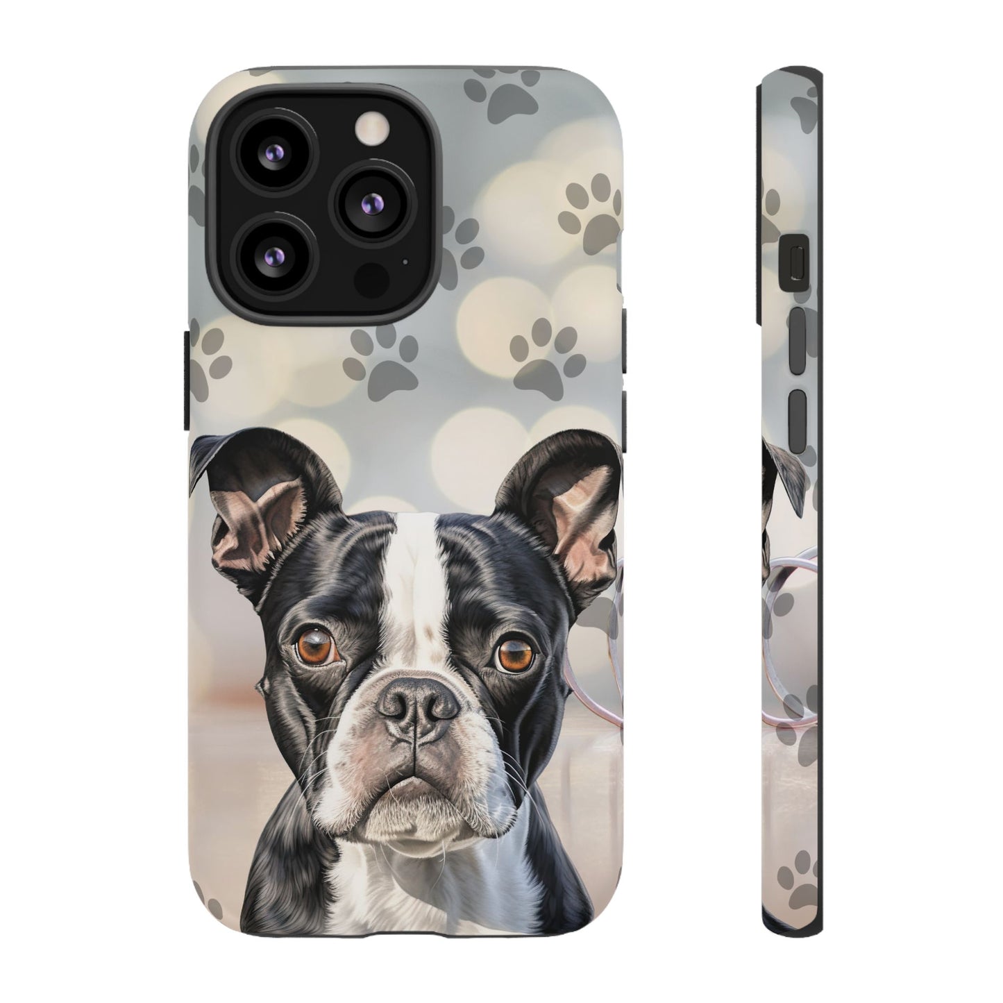 Boston Terrier Phone Case by Tough Cases (Apple iphone, Samsung galaxy, Google Pixel) Boston Terrier