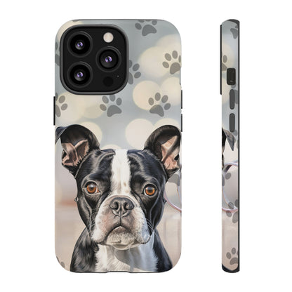 Boston Terrier Phone Case by Tough Cases (Apple iphone, Samsung galaxy, Google Pixel) Boston Terrier