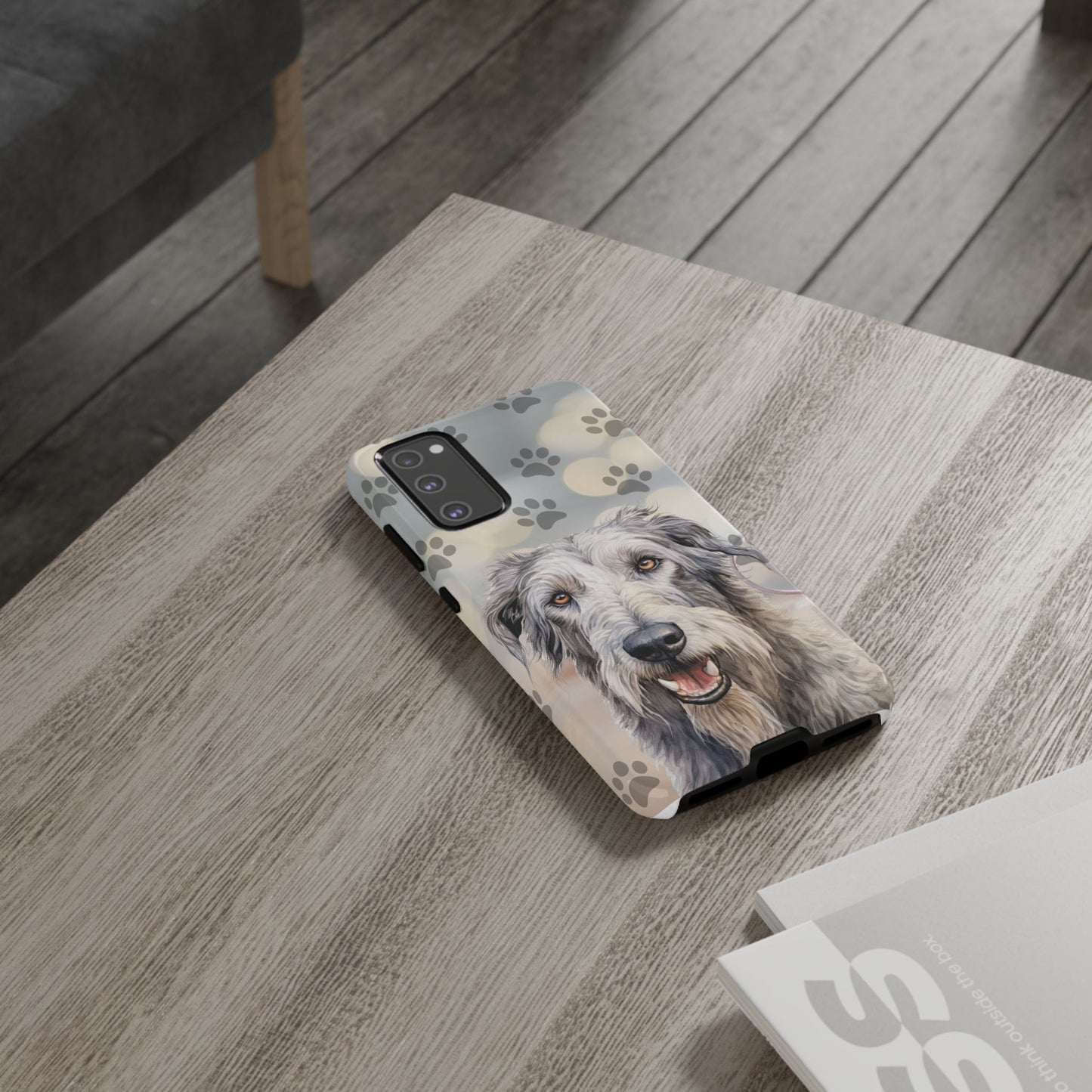 Irish Wolfhound Phone Case by Tough Cases (Apple iPhone, Samsung Galaxy, and Google Pixel)